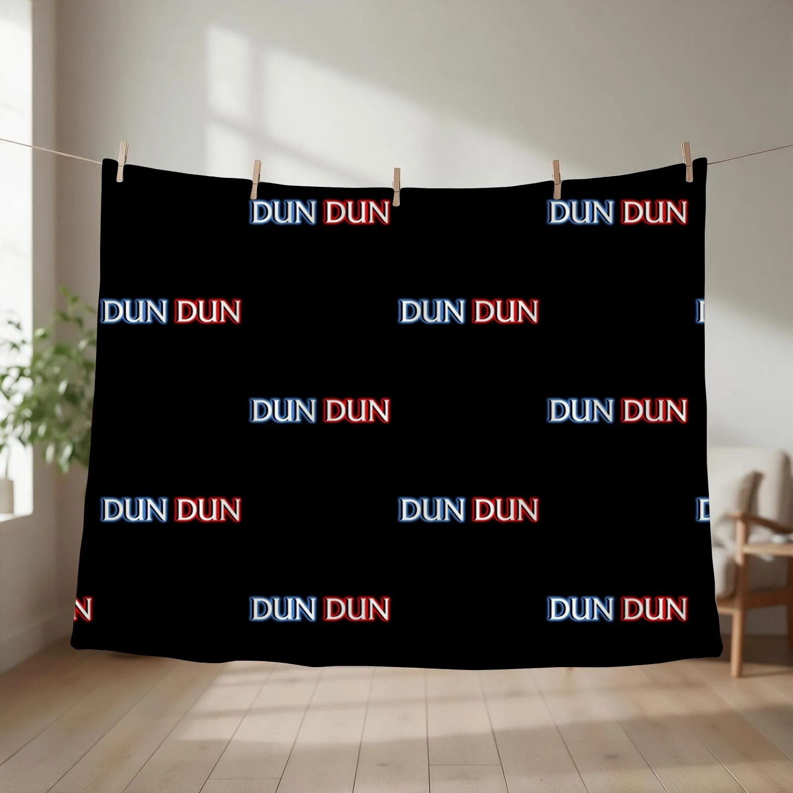 Dun Dun Law and Order Throw Blanket Bed covers Kid'S Furrys Sofa Blankets