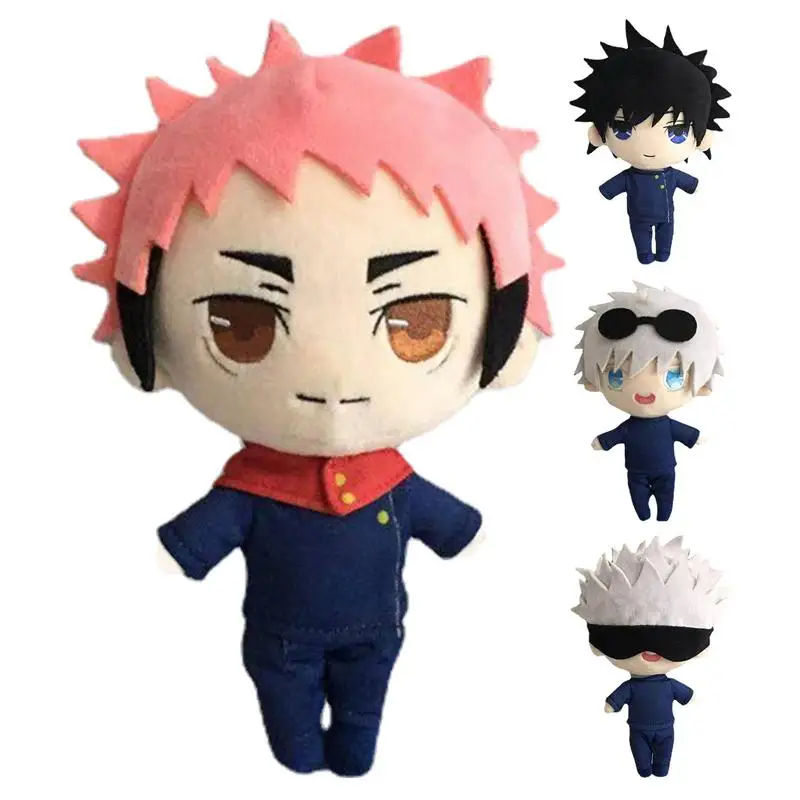 

Jujutsu Kaisen Plush Toy Gojo And Geto Plushies Dolls Cartoon Anime Figure Stuffed Toy Home Decor Throw Pillow Kids Toys Gifts