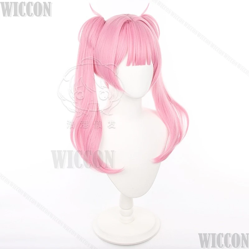 Link Click Li Tianxi Cosplay Li Tianchen Anime Pink Wig Cute Headwear Heart Wing Hair Clip Women Men Halloween Party Customized