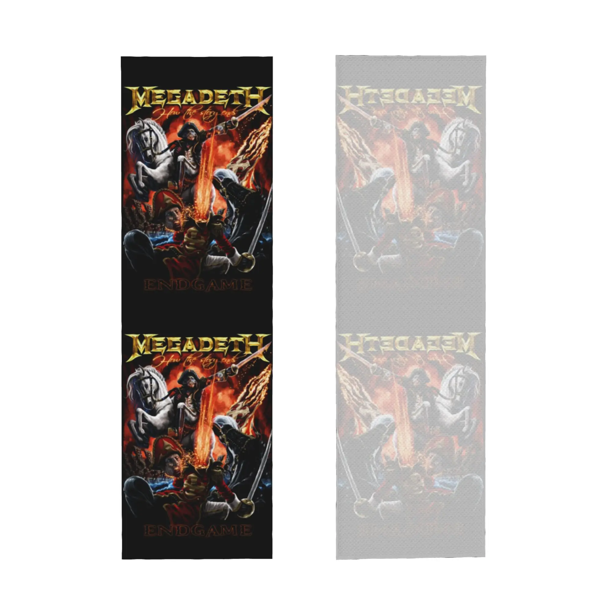 Megadeths Skull Heavy Metal Band Cold Exercise Towel  Yoga And Fitness Running Activities Travelling Swimming Camping Towels