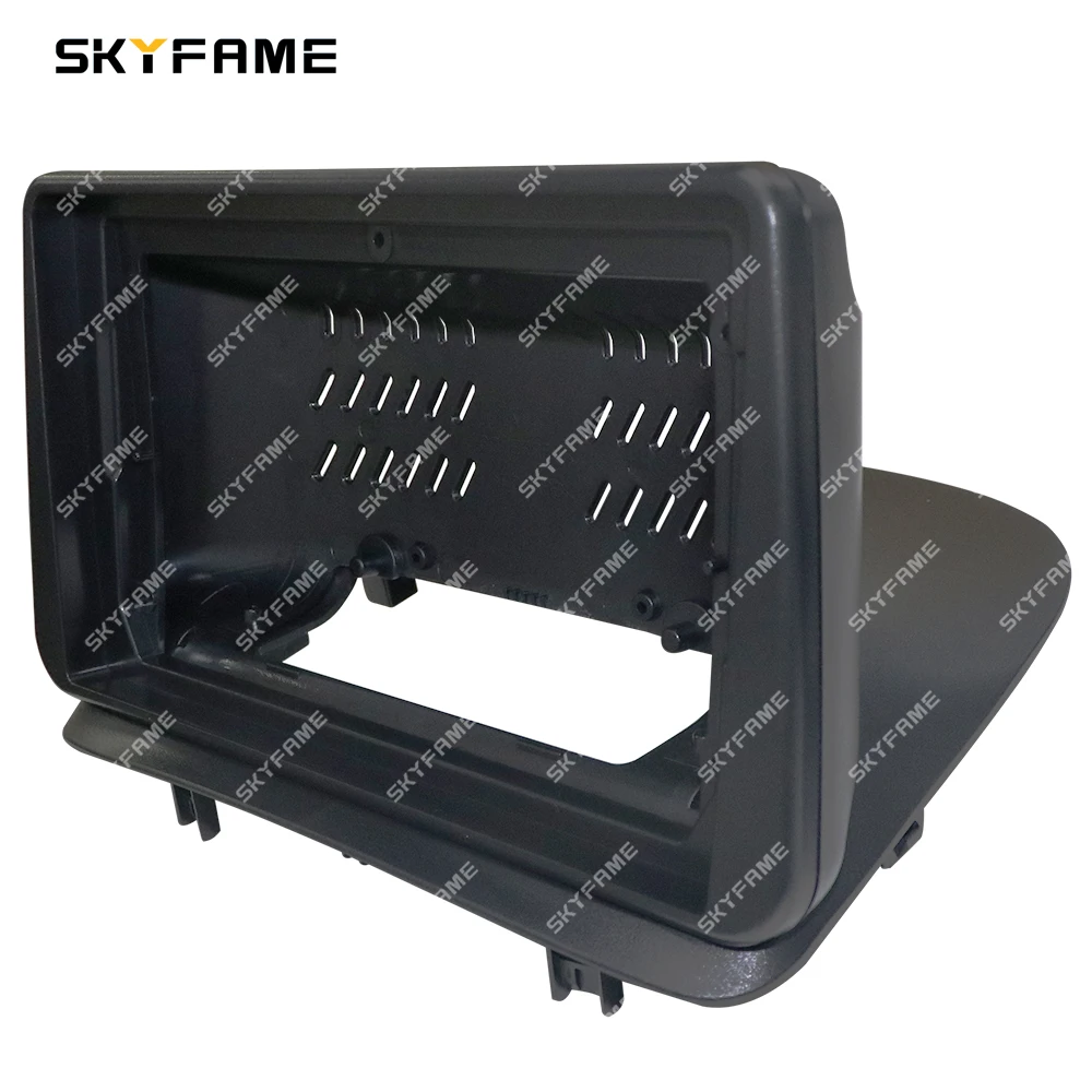 Skyfame อะแดปเตอร์แผงหน้าปัดรถยนต์สำหรับวิทยุระบบแอนดรอยด์ชุดแผงหน้าปัดรถยนต์ Renault Clio 3