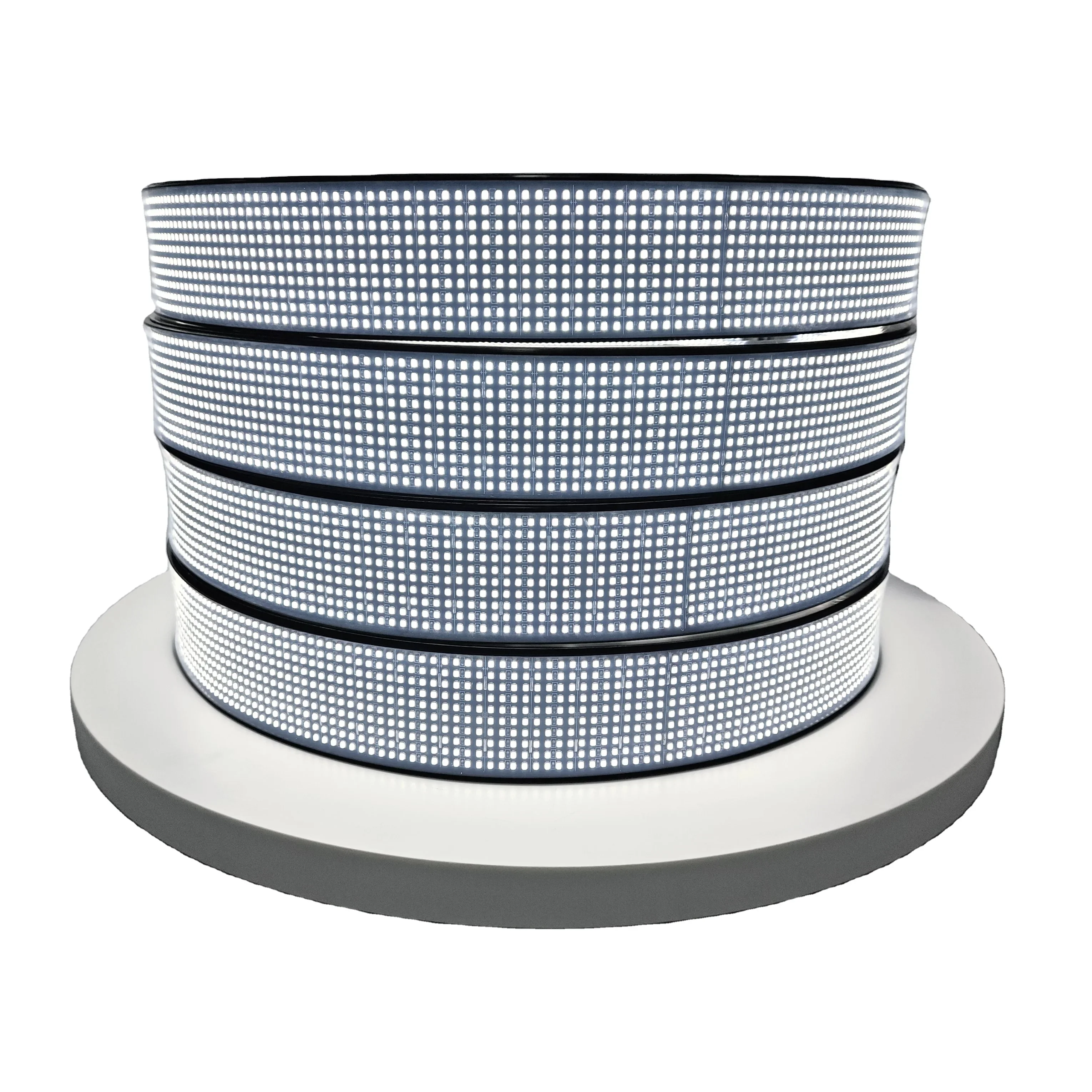 

2024 НОВЫЙ дизайн, 4 шт., 20 рядов, яркий чистый белый цвет, светодиодная подсветка, комплект колесных колец, ободные фонари