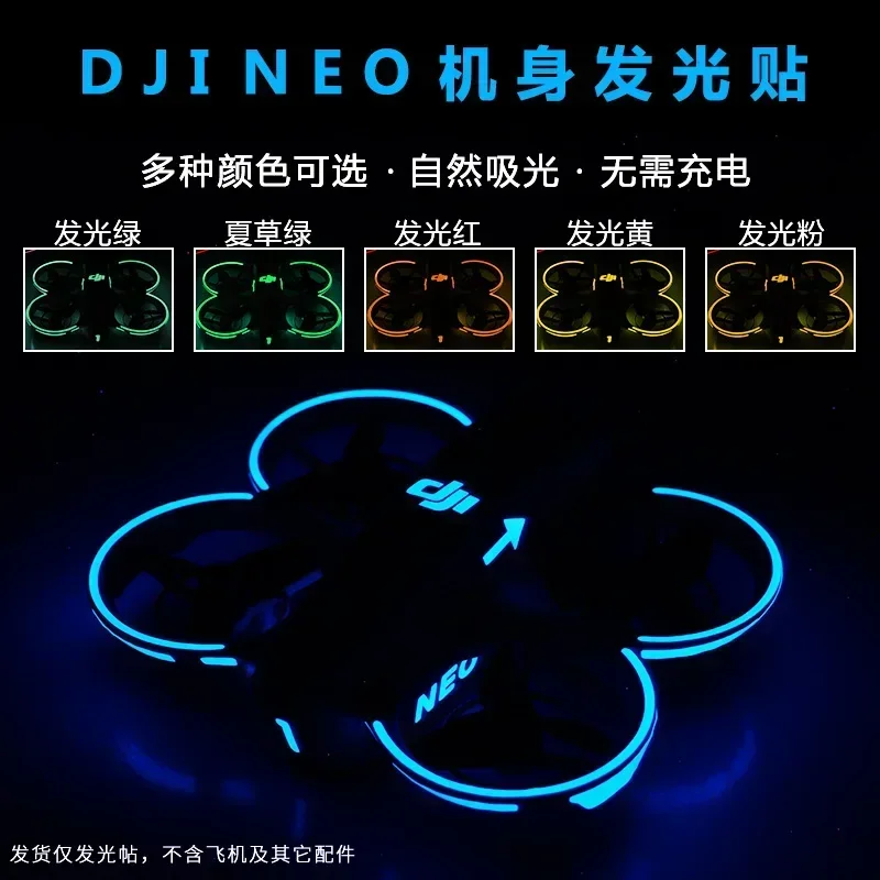 StartFly Drone Accessories: Luminous Stickers for DJI NEO