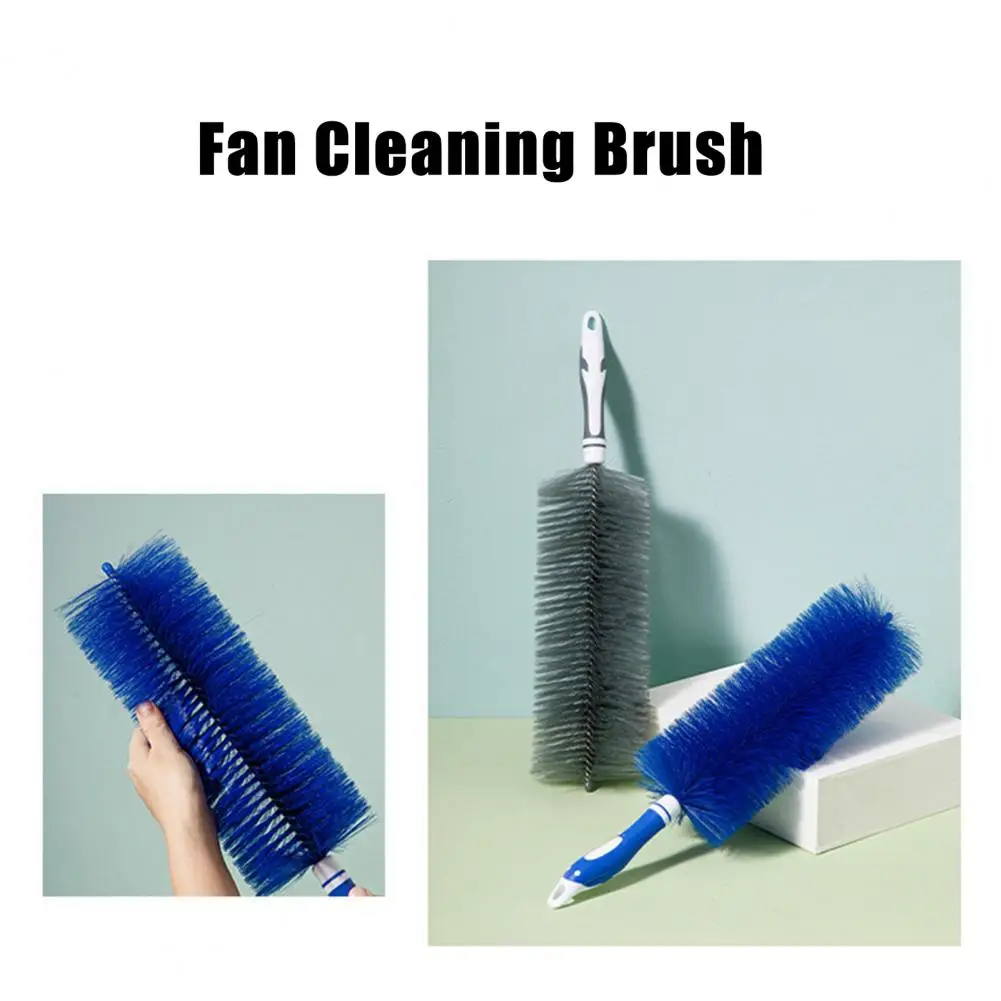 Dust-absorbing Bristles Flexible Microfiber Fan Brush with Soft Bristles Anti-static Design Electric Fan Gap Scrubber for Easy