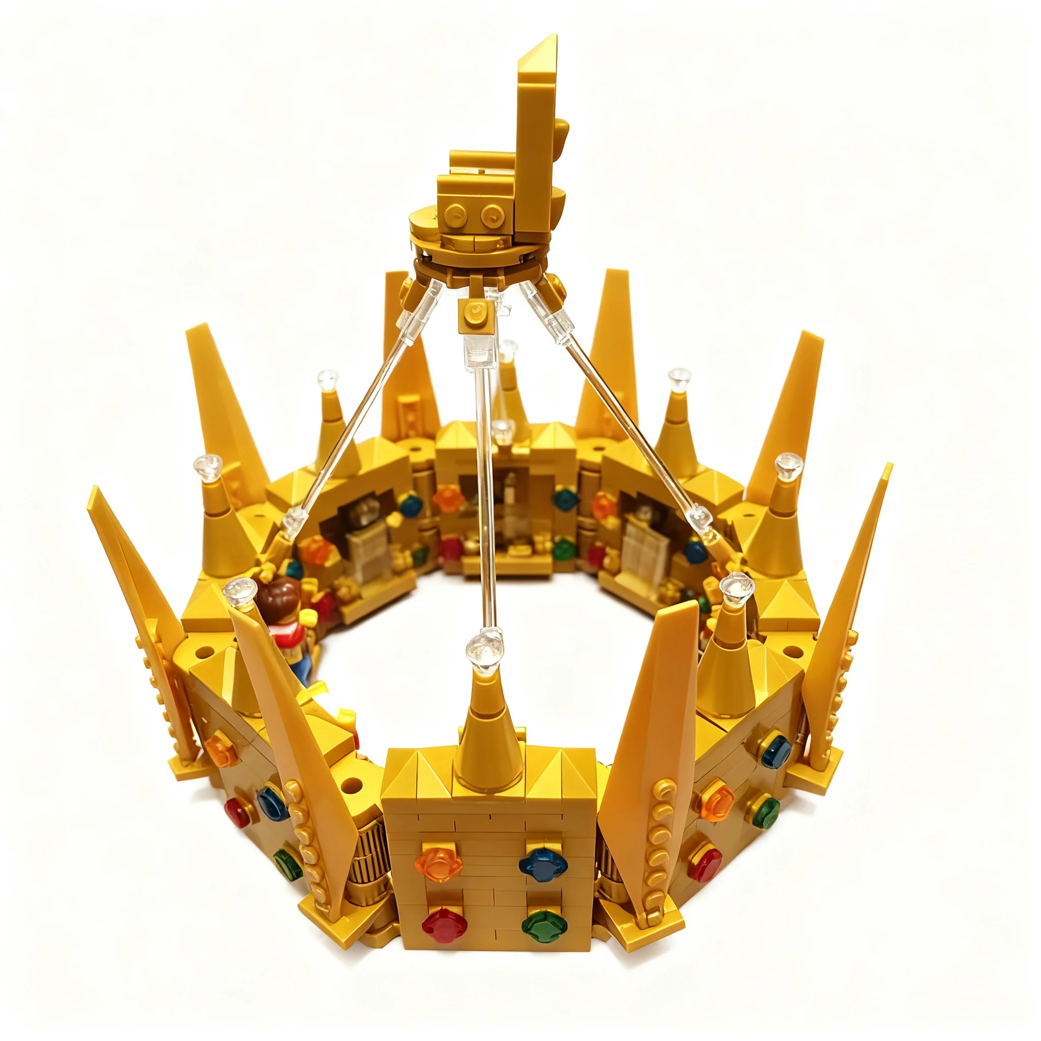 824 peças MOC Blocos de Montar - Kingdom Kids Education avaliação e preço