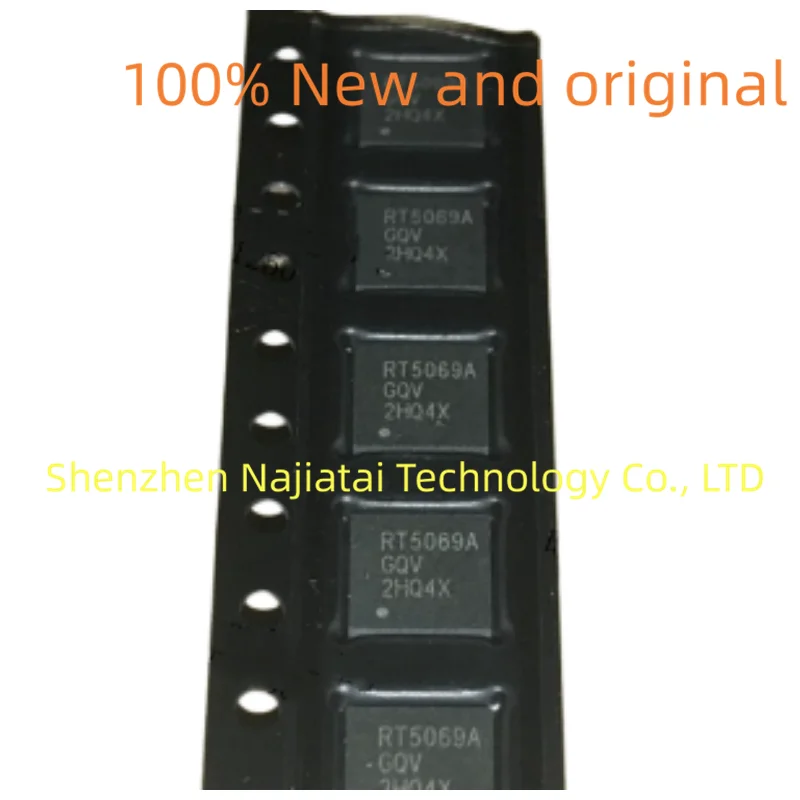 

10 шт./лот 100% Новый оригинальный RT5069AGQV RT5069A RT5069 QFN IC