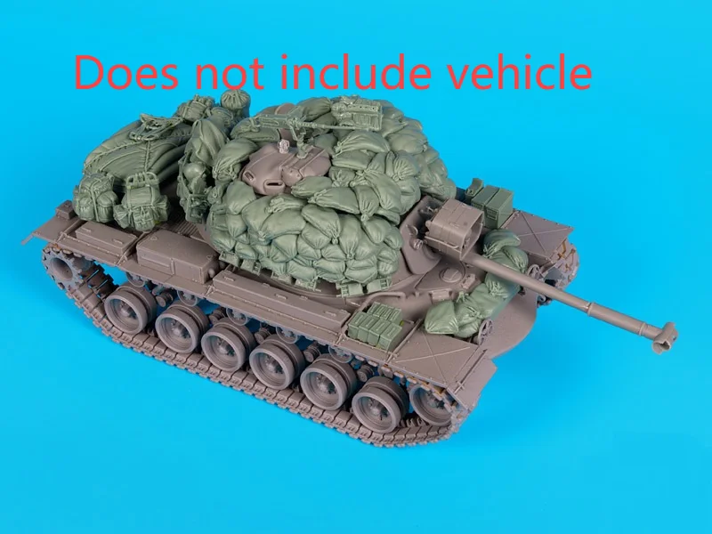 

1:35 Scale Resin Die-cast Armored Vehicle Parts Modification Does Not Include Unpainted Tank Model