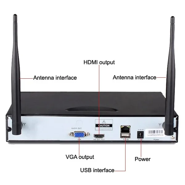 Battery Solar Power 2 Way Audio PTZ Camera Wireless NVR System 4CH 4MP Wifi Surveillance Set