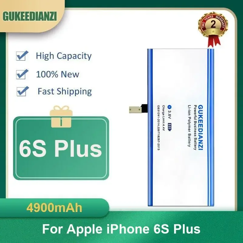 

Аккумулятор мобильного телефона емкостью 4900 мАч 6S Plus для Apple iPhone 6S Plus большой емкости