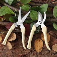 Multifunctional Stainless Steel Fruit Picking Shears Tree Pruning Shears Flower Grafting Gardening Scissors Hand Tools