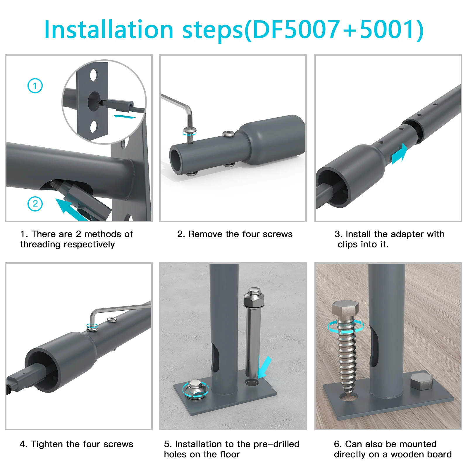 EDUP Starlink Roof Mount Vertical Starlink Mounting Kit for Starlink Internet Kit Long Wall Mount Compatible with StarLink V2