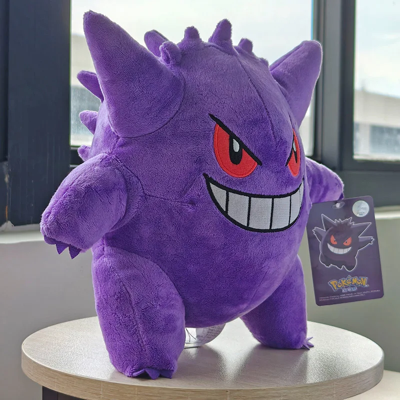 Pokemon Gengar Knuffel Duivel Peluche Kawaii Gevulde Pop Grappige Anime Pikachu Zachte Knuffels voor Hobby Collectie Kerstcadeaus