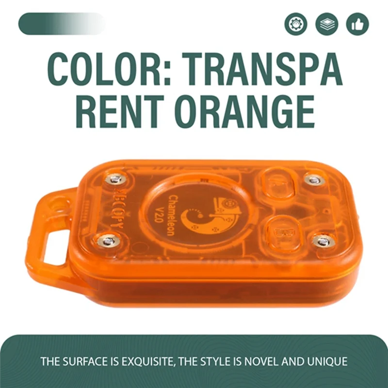 【أدوات منزلية】محاكي قارئ الرقائق الذكية Chhameleon Ultra V2.0 RFID + 2X سلسلة مفاتيح CUID 13.56 ميجا هرتز 125 كيلو هرتز NFC وحدة فك ترميز بطاقة الناسخ #4