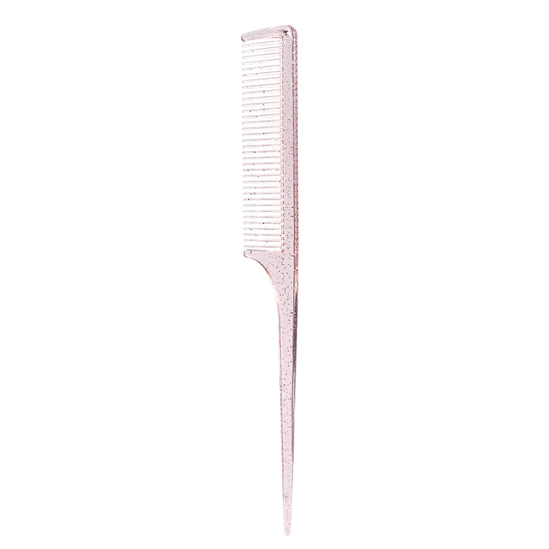 Kristallklarer Glänzender Maus-Schwanz-Kamm, Geeignet zum Kämmen und Glätten der Haare für Haaraccessoires – Detail 6