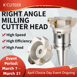 Tête de fraise à surfacer résistante à 90, insert en carbure, BI-300R, 400R, 40-22-4T, Liqu22-5T, 63-22-5T, uant 27-5T, par 32-6T, APMT1135, 1604