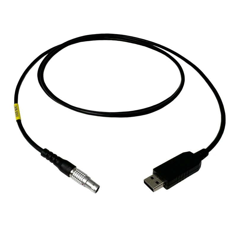 

GEV267(806093) Data Transfer Cable Replacement For TS02/06/09/11/12/15/16 TOTAL STATION WIN10 TS/TPS LS Lemo To USB 5 PIN