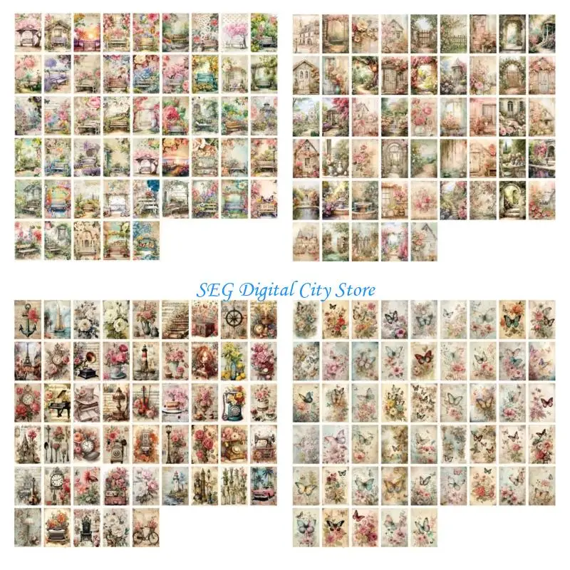 u75b-100-fogli-carta-decorativa-per-sfondo-scrapbooking-carta-artigianale-per-journaling