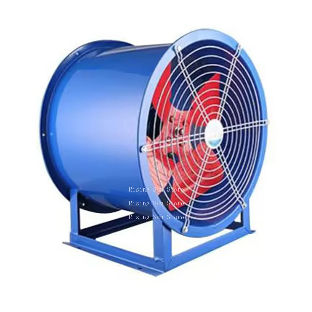 6.3A 1450 rpm air circulation axial flow fan , agricultural ventilation axial flow fan