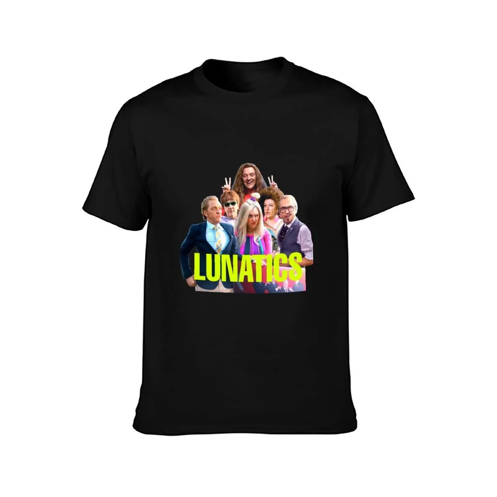 Lunatics (Chris Lilley): Quentin, Joyce, Jana, Keith, Gavin & Becky T-Shirt Plus Size Basic Cotton T-Shirt