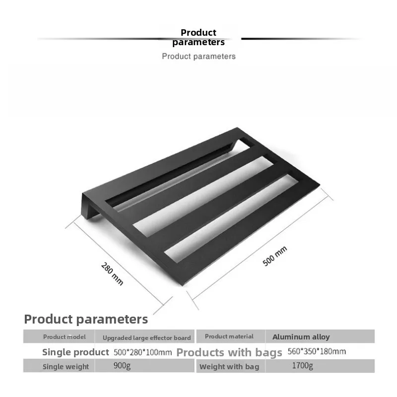 تأثيرات الغيتار الكهربائي حامل تأثيرات مجلس تأثيرات متجانسة مجلس أداة الغيتار الملحقات #6