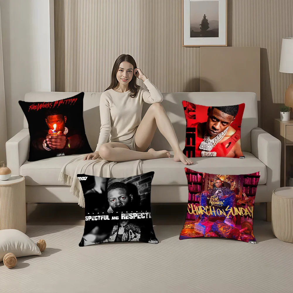 cushion cover Comfort Style Sofa Chair Cushions For Living Room Singer Decor B-Blac  Fashionable Youngsta Gift