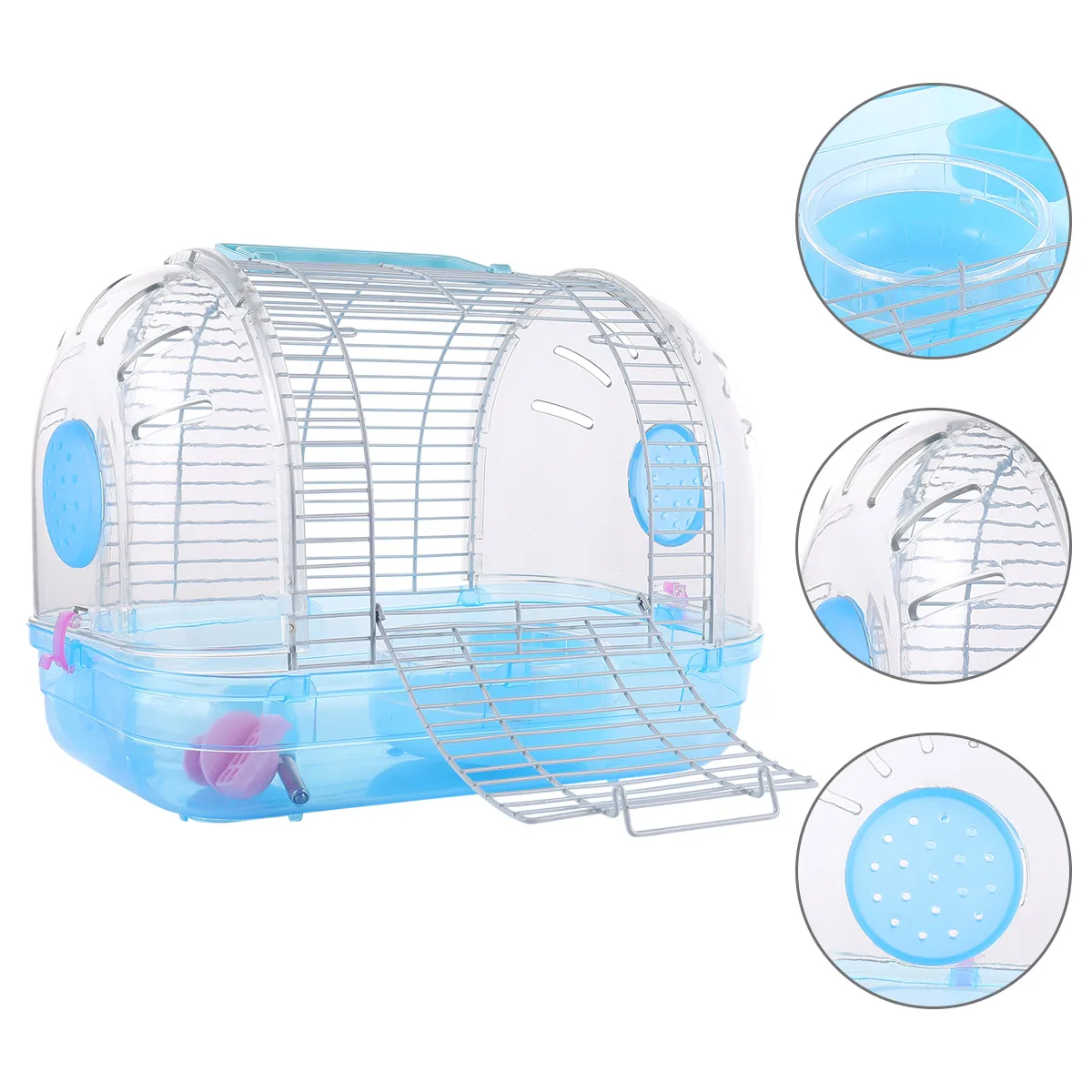 

Carrying Nest Hamster Cage Strong Durable Safe Easy Clean Odor Resistant Comfortable Sleeping Bed For Small Pets Squirrel