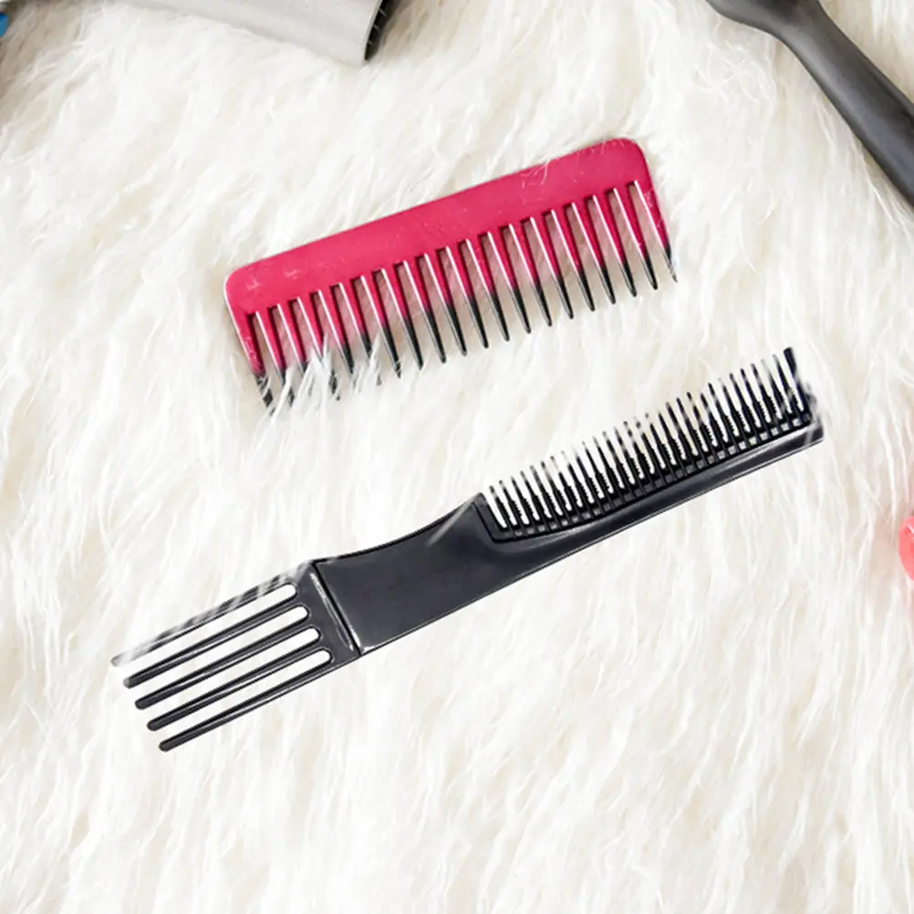 

Набор из 15 расчесок для стрижки и укладки волос, инструмент для парикмахерских работ, предотвращение пушистости, для салонов и барбершопов