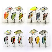 5pcs Mini Wobbler Crankbait Fishing Lure #5