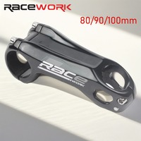 RACEWORK Mtb handlebar stem 31.8 Mountain Bike short power stem 80mm 90mm 100mm bike table 20 degree stem Cycling Bicycle bridge