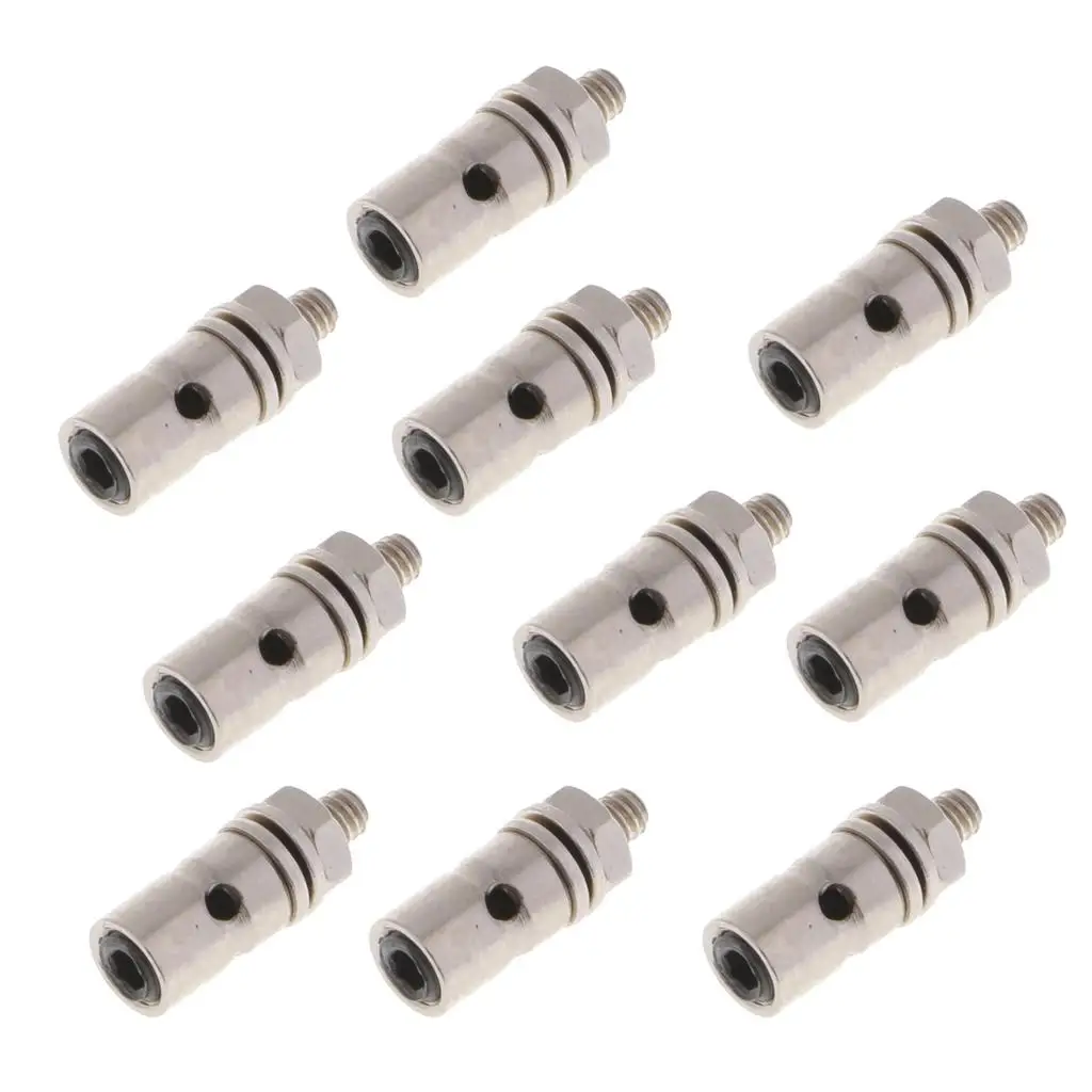 Durable Metal Linkage Stopper 2mm Adjustable Pushrod Connector RC Aircraft Control Arm for RC Plane and Helicopter Model Parts