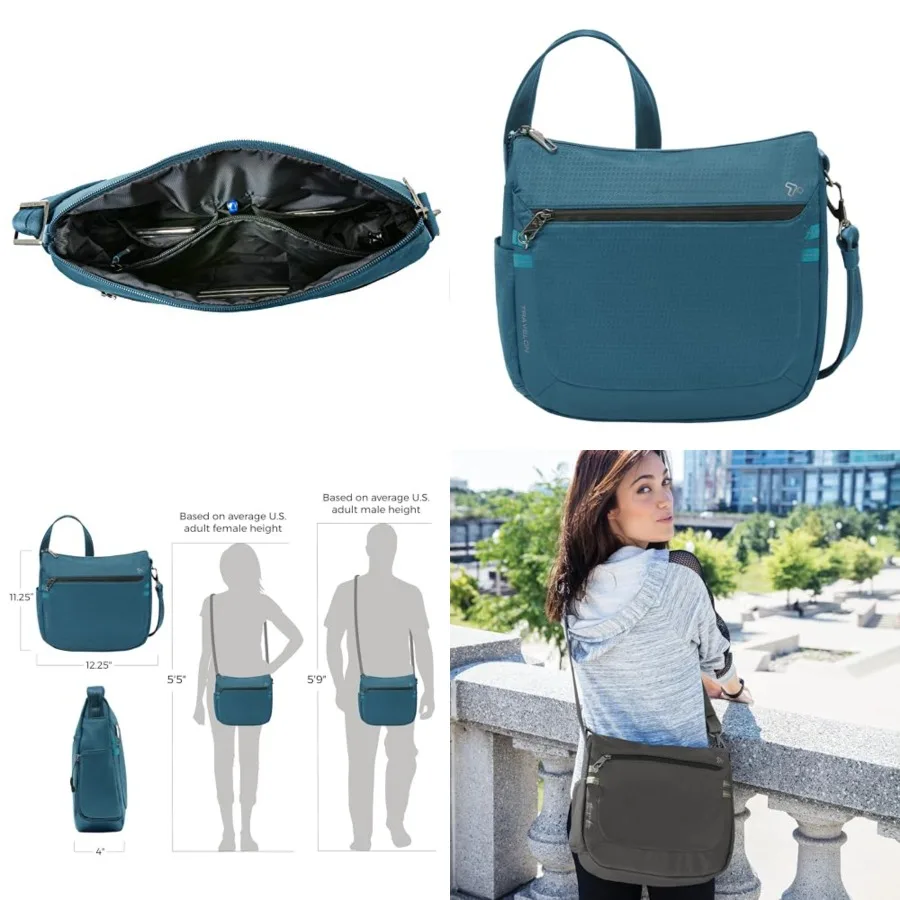 

Anti-Theft Active Medium Crossbody Bag