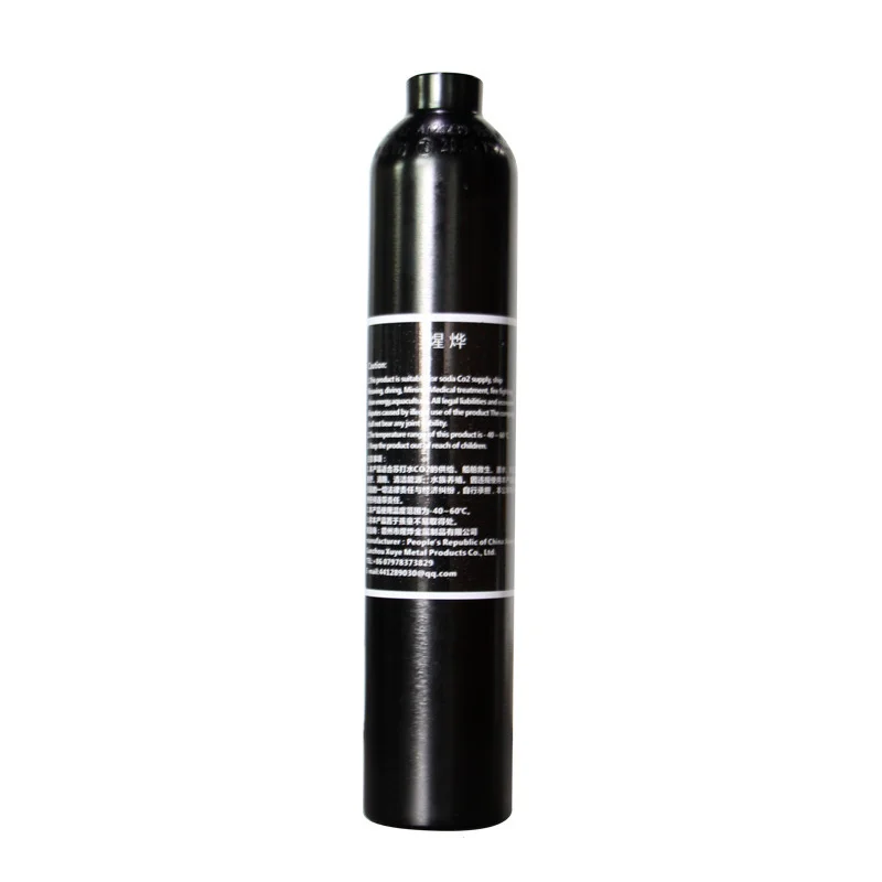 0.25 0.3 0.35 0.45 0.5 Litre high pressure aluminum Gas Cylinder   Diving Tank   Capacity m18x1.5 300BAR