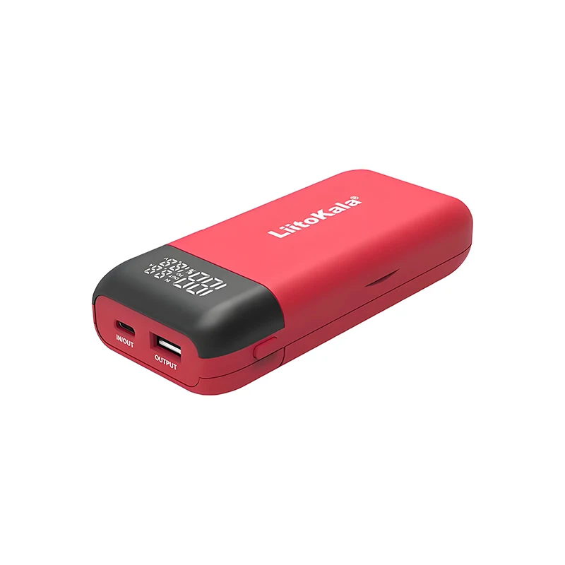 Original LiitoKala Lii-MP2 Power Bank QC3.0 Input Suitable For 18650 21700 LCD Rechargeable Battery Charger
