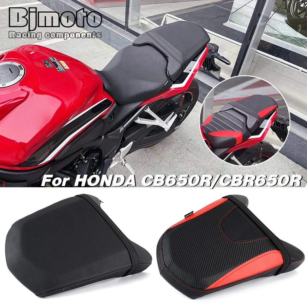 

Motorcycle Rear Pillion Passenger Cowl Seat Tail Seat Pad Cushion For Honda CB650R CBR650R CB CBR 650R 2019-2021 Accessories