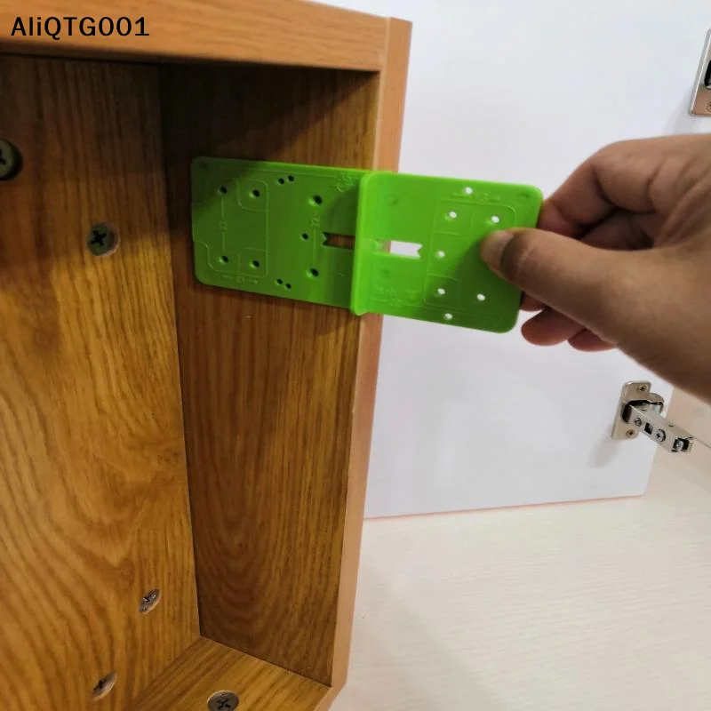Woodworking Hinge Hole Drilling Guide Boring Jig Drill Template Locator Tool for Precise Cabinet & Furniture Making