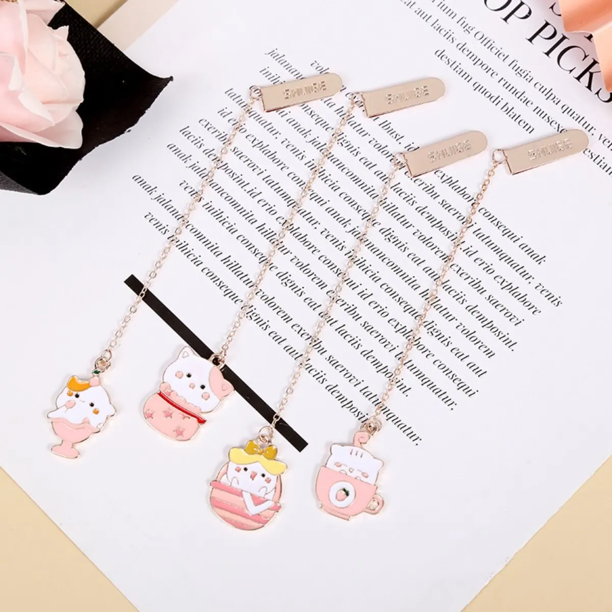 Cat Bookmark Student Stationery Gift Prizes