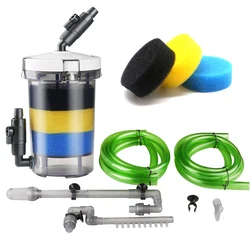 110-240V SUNSUN fish tank transparent external filter HW602B 603B pre-filter biochemical fish tank filter barrel