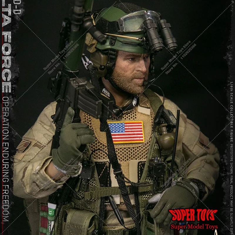 

DAMTOYS DAM 78091 1/6 Collectible DELTA FORCE 1st SFOD-D Operation Enduring Freedom Full Set 12" Male Solider Action Figure