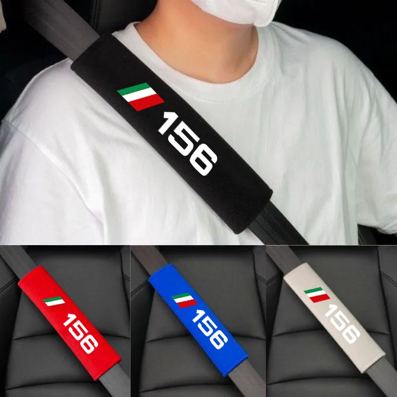 

2pcs Cotton Car Seat Belt Safety Belt Shoulder Protector Cover For Alfa Romeo 156 Accessories Alfa Romeo 156 Accessories