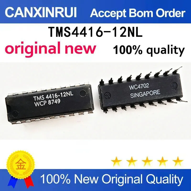 

（5-100 pieces）Brand new original TMS4416-12NL TMS4416 DIP-18 spot chip IC
