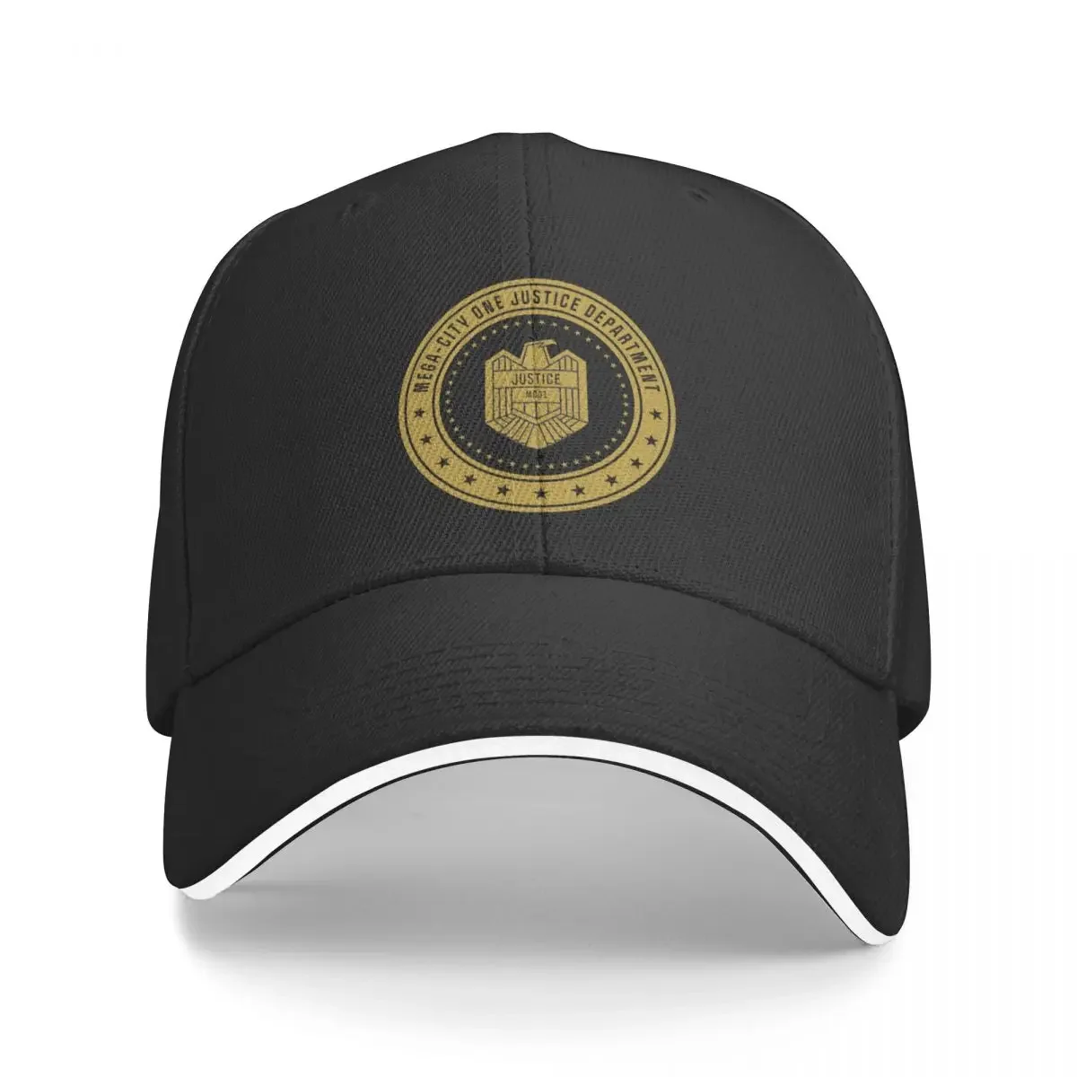 New Dredd - Mega City One Dept of Justice Baseball Cap Luxury Hat Dropshipping foam party hats Men Cap Women's