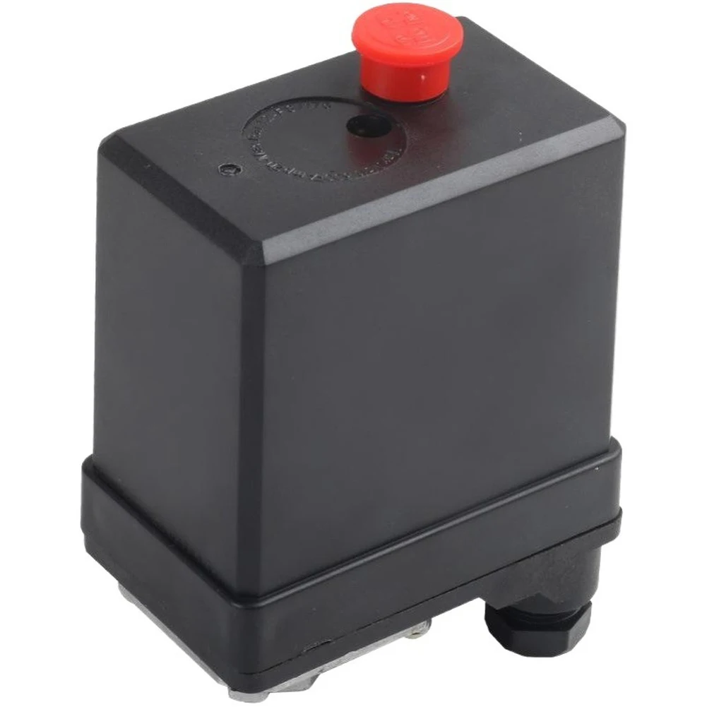 Pressure Switch 380V Three Phase Power Air Compressor Adjustable Pressure Switch Single Hole 6-8KG FOR CE Switch Tools Parts