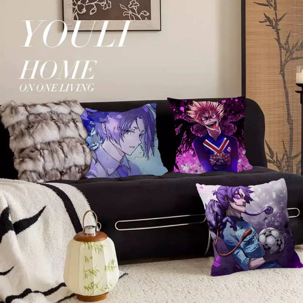 Cute Anime-B-Blue-L-LockS pillow cover sofa cushion cover home room decoration children gift