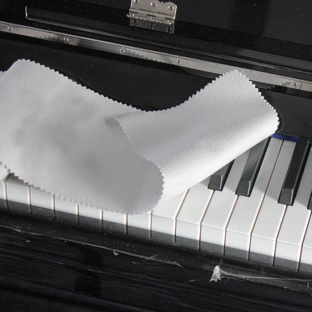 

2 Pcs Keyboard Cover Piano Music Instrument Accessories Anti-scratch Cloth Electronic Protective Protector