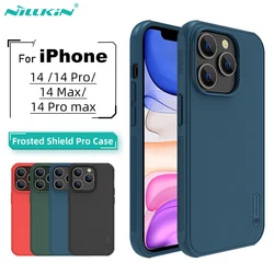 Etui na iPhone'a 16 Pro Max Etui na iPhone'a 15 Pro Max NILLKIN Frosted Shield Pro PC Matte Back Cover na iPhone'a 14 Pro Obudowa na telefon