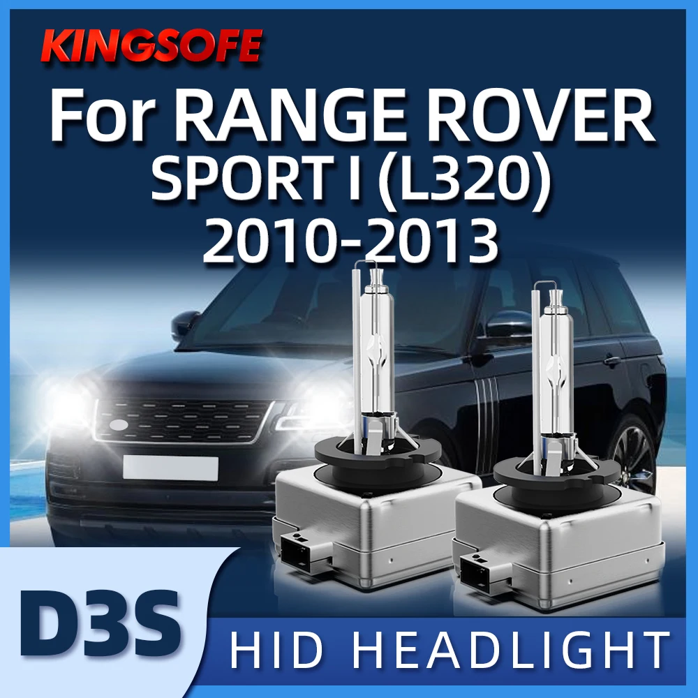 

KINGSOFE Super Bright D3S 6000K Xenon HID Car Bulb 35W 3800LM Automobile For RANGE ROVER SPORT I (L320) 2010 2011 2012 2013