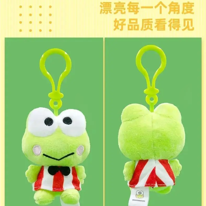 

Genuine Sanrio Peluche Hello Kitty Kuromi Melody Cinnamoroll Stuffed Toys Pendant Plush Toy Keyring Anime Keychain Birthday Gift