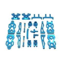 Metal Upgrade Parts Kit Front and Rear Arm Steering Cup for SCY 16101 16102 16106 16201 JJRC Q130A Q130B Q141 Q117 1/16 RC Car