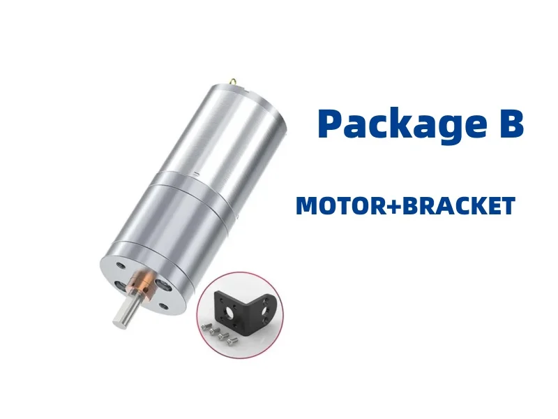 JGA25-370 Motore DC con ingranaggi in metallo Micro motore elettrico 6V 12V 24V per serrature elettroniche e attuatori per tende elettriche