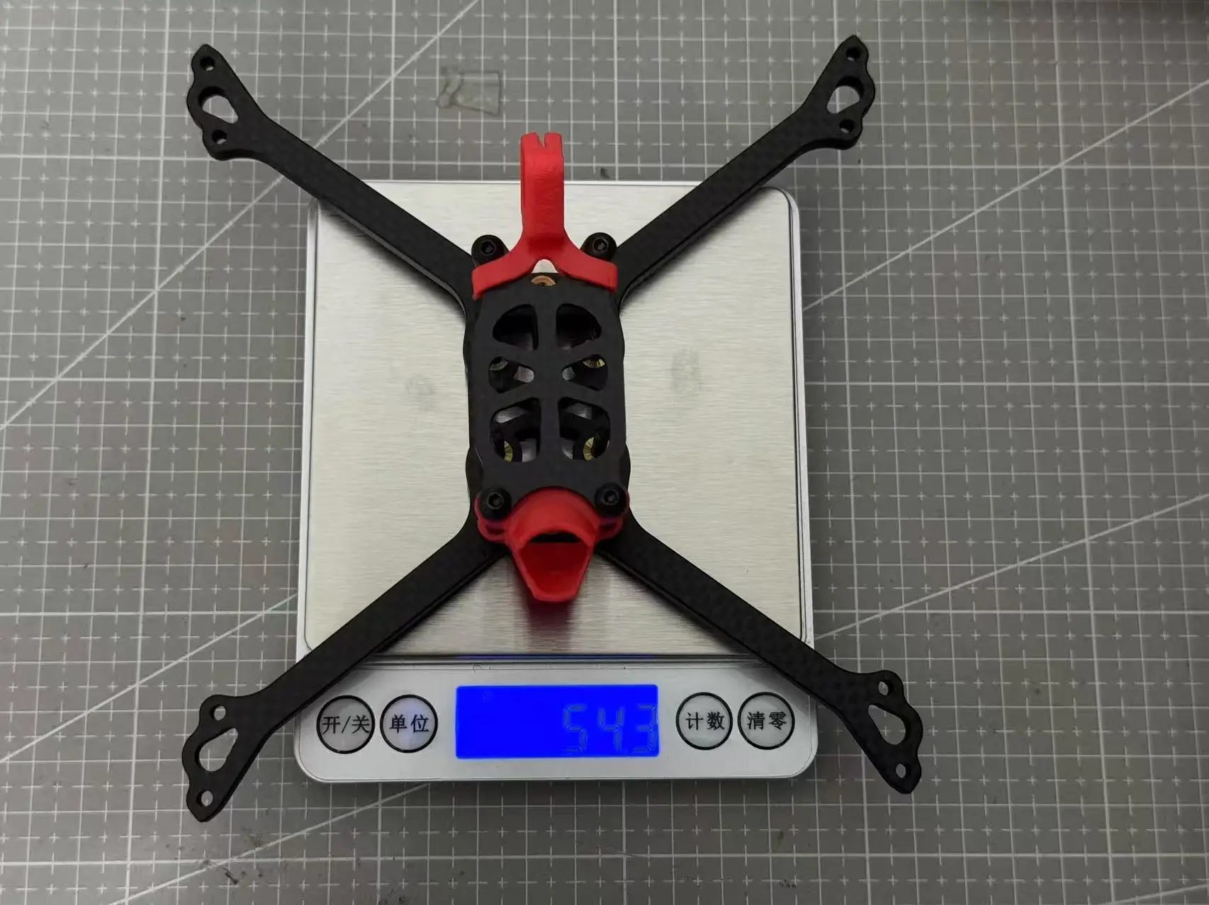 FistFPV R5 5 polegadas FPV Racing Frame Kit Ultra Leve Quadro T800 Braço T700 Caron Placa de Fibra 20x20 Pilha Analógica HDZero VTX